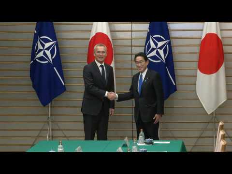 NATO chief meets with Japan PM Kishida in Tokyo