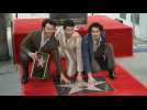 Les Jonas Brothers enflamment Hollywood Boulevard