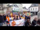 Manifestation réforme des retraites à Lillebonne 31 janvier