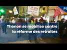 Thonon : les manifestants défilent contre la réforme des retraites