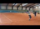Ariège : des joueurs de tennis professionnels s'entraînent à Ax-les-Thermes