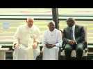 Le pape François a été accueilli avec ferveur à Kinshasa