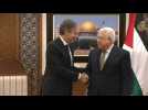 Palestinian President Abbas meets US Secretary of State in Ramallah