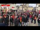 VIDÉO. Grève du 31 janvier : au Mans, le cortège s'est élancé pour une nouvelle journée de mobilisation