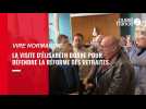 VIDÉO. La Première ministre Élisabeth Borne en visite surprise à Vire Normandie