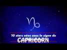 10 stars nées sous le signe du Capricorne