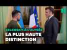 Emmanuel Macron élève Zelensky au rang de Grand'Croix de la Légion d'Honneur
