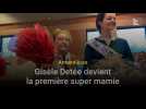 Gisèle Detée devient la première super mamie de l'histoire d'Armentières