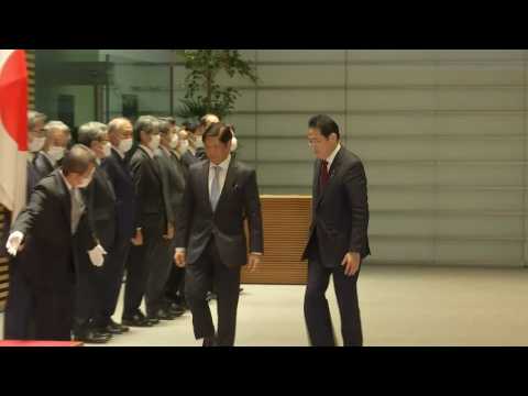 Japanese PM Kishida welcomes Philippines president Marcos in Tokyo