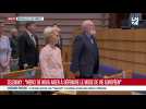 Standing ovation pour le président Zelensky au Parlement européen