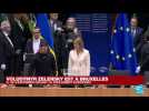 Volodymyr Zelensky à Bruxelles : discours devant le Parlement Européen