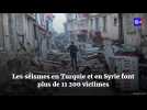 Les séismes en Turquie et en Syrie font plus de 11 200 victimes