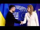Bruxelles : Volodymyr Zelensky ovationné au Parlement européen