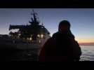 Manche : en pleine nuit, des militaires de la Marine nationale en quête d'une embarcation de migrants