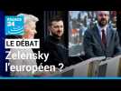 Volodymyr Zelensky ovationné au Parlement européen : le président ukrainien déjà dans l'Union ?