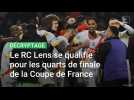 Le RC Lens se qualifie pour les quarts de finale de la Coupe de France en battant Lorient