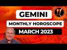 Gemini Horoscope March 2023. Responsibilities increase, but friendships can delight.