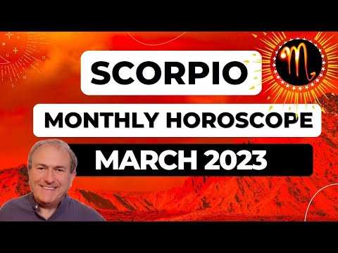 Scorpio Horoscope March 2023. It's time to take your talents, very seriously indeed!
