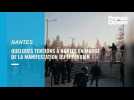 Huit interpellations à Nantes en marge de la manifestation contre les retraites