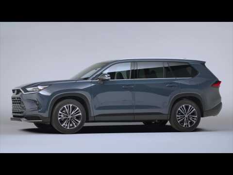The new Toyota Grand Highlander Design Preview