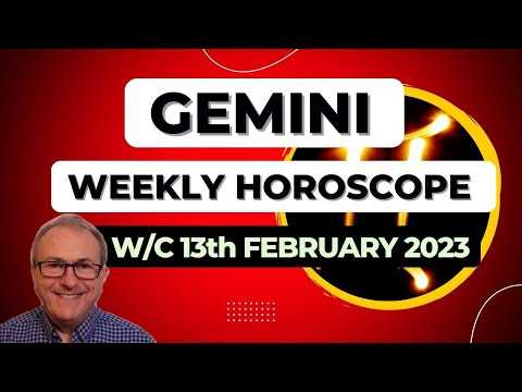 Gemini Horoscope Weekly Astrology from 13th February 2023