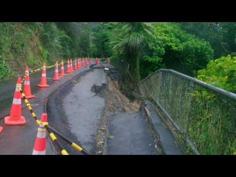 Destruction in Auckland as storm lashes New Zealand
