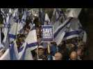 Thousands protest outside Israel parliament against judicial reforms