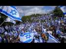 Thousands of Israelis strike in protest against a judicial reform