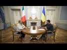 À Kyiv, la Première ministre italienne assure que le soutien de Rome ne 