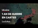 Video : les grandes étapes de la guerre en Ukraine en cartes