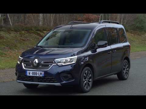 All-new Renault Kangoo E-Tech electric Design Preview in Blue