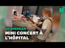 Ed Sheeran a surpris les enfants d'un hôpital australien avec un concert privé