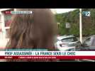 Prof assassinée: la France sous le choc