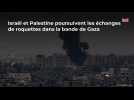 Israël et Palestine poursuivent les échanges de roquettes dans la bande de Gaza