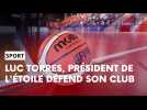 La réaction de Luc Torres, le président de l'Etoile de Charleville-Mézières, sur les propos racistes d'un supporter à l'Arena