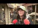 Dany Boon en tournage dans une rue du vieux Mans
