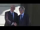 Greek Foreign Minister Dendias hosts US Secretary of State Blinken