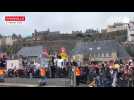 VIDÉO. Carnaval de Granville : les chars s'amassent sur le port avant le jugement du roi Collec'tif Ier