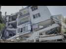 Turquie: les habitants d'Antakya réagissent après un nouveau séisme