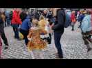 Carnaval de Binche : les enfants au rendez-vous de l'apéro confetti
