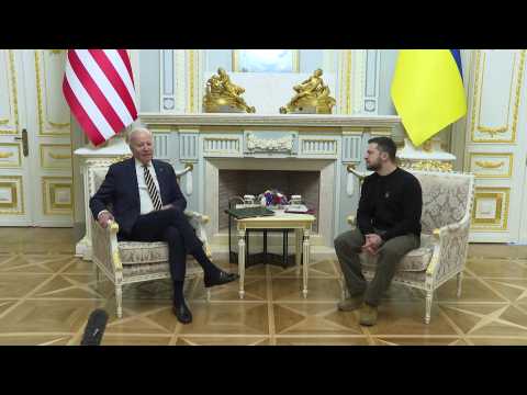 Biden says Kyiv visit to ensure 'no doubt' on US support for Ukraine