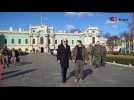 Ukraine : Zelensky dévoile une plaque pour le président américain Joe Biden à Kyiv