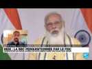 Inde : la BBC perquisitionnée par le fisc, un mois après un documentaire sur Narendra Modi