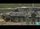 Ukrainian troops being trained to operate leopard tanks