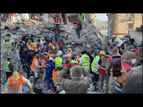 Survivor is pulled from rubble in southern Turkey 8 days after deadly quake