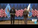 OTAN : accélérer la livraison d'armes, conférence de presse du secrétaire américain à La Défense