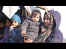 Syrie : vivre dans des tentes ou dans une voiture, le triste quotidien des sinistrés