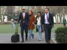 Lawyer, spouse of former Mexican security chief arrive at US court