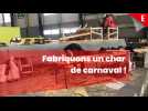Chambéry : dans les coulisses de la fabrication des chars du carnaval