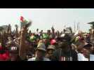 Nigerian presidential candidate Peter Obi attends rally in Lagos
